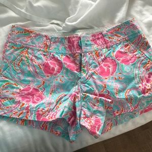 Lilly Pulitzer Walsh shorts jellysfish print